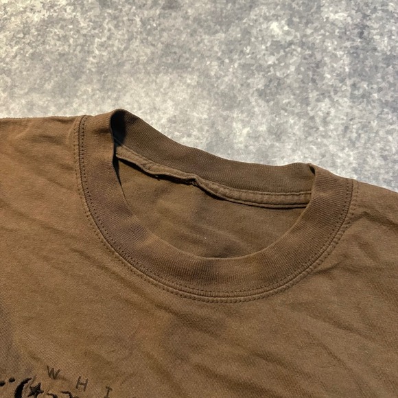 Vintage Whistler Canada Faded Brown Graphic T Shirt Men's XL - Picture 4 of 5